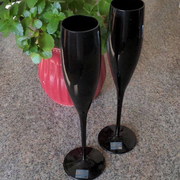 Mikasa Other - 🆕 NWT Mikasa Elite Black Flutes (2)